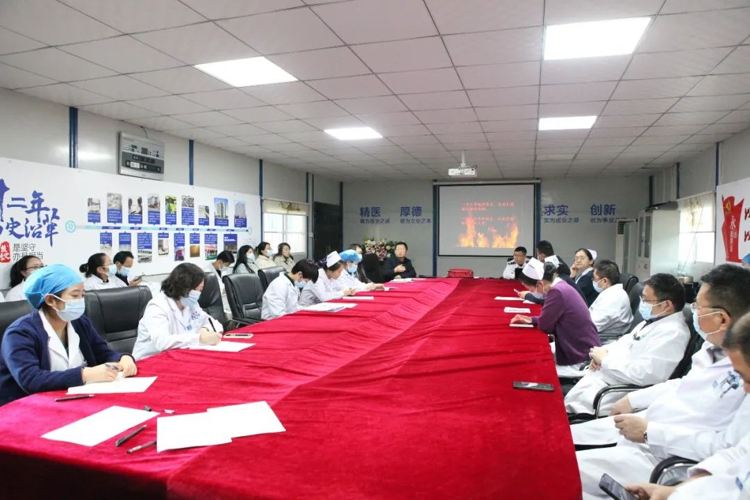 消防培训丨陕西冶金医院组织开展年度消防培训演练